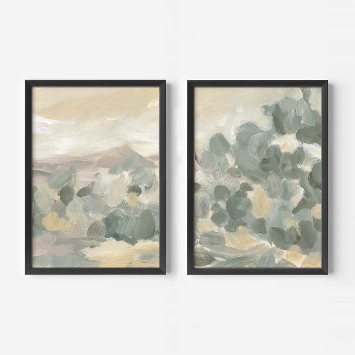 The Welsh Hills Diptych - Set of 2