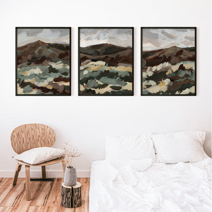 Wayward Trek Triptych - Set of 3