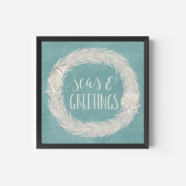 Seas & Greetings Wreath