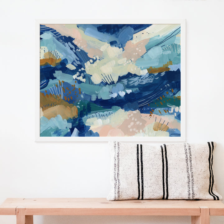 Seabed Abstract  - Art Print or Canvas - Jetty Home