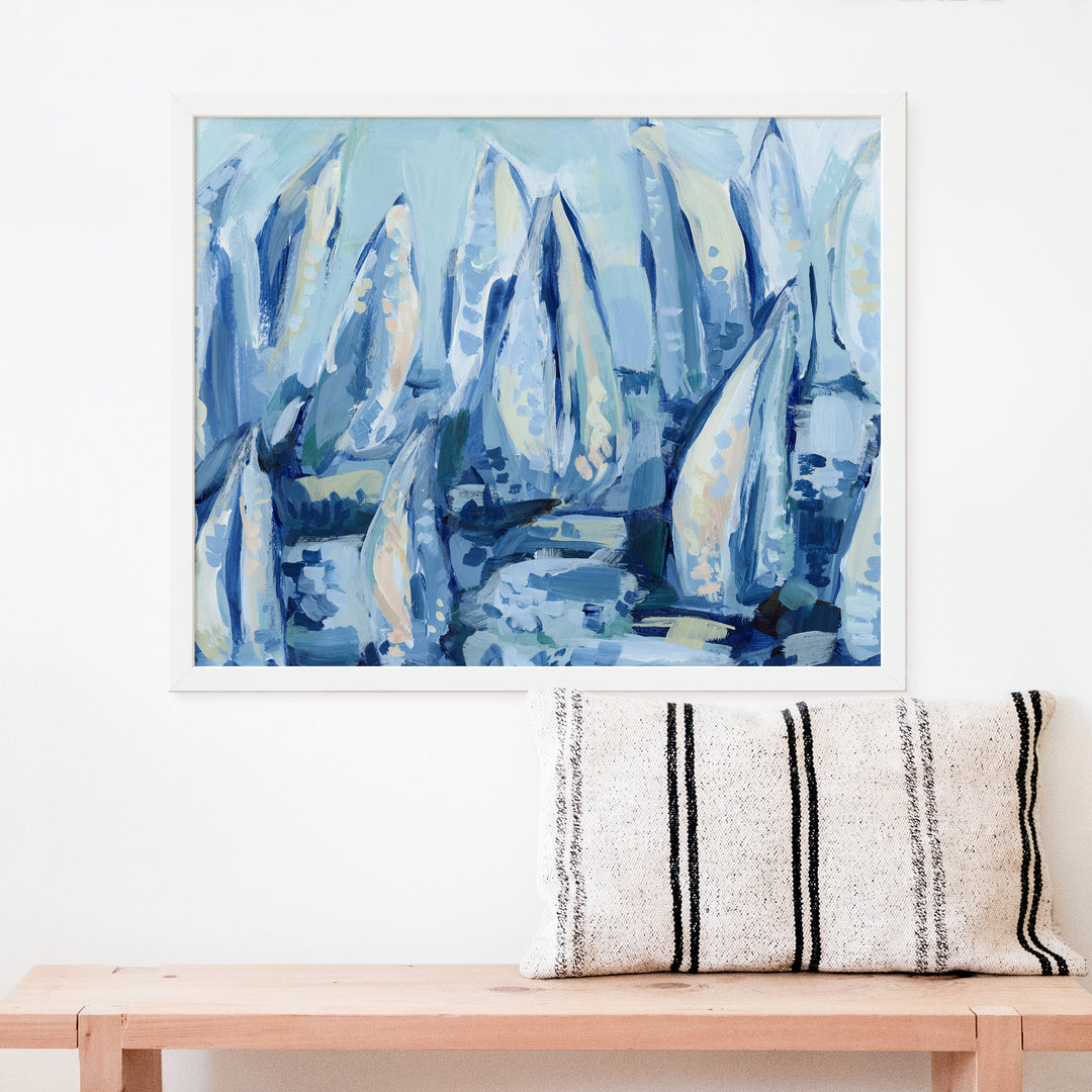 Sailboat Oasis - Art Print or Canvas - Jetty Home