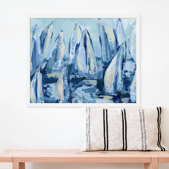 Sailboat Oasis - Art Print or Canvas - Jetty Home