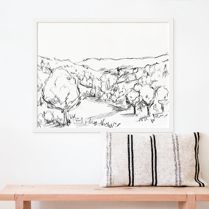 Forest Views Illustration - Jetty Home