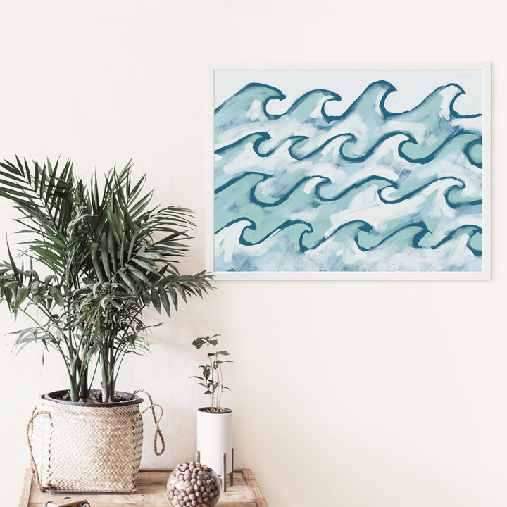 Roaring Seas - Art Print or Canvas - Jetty Home