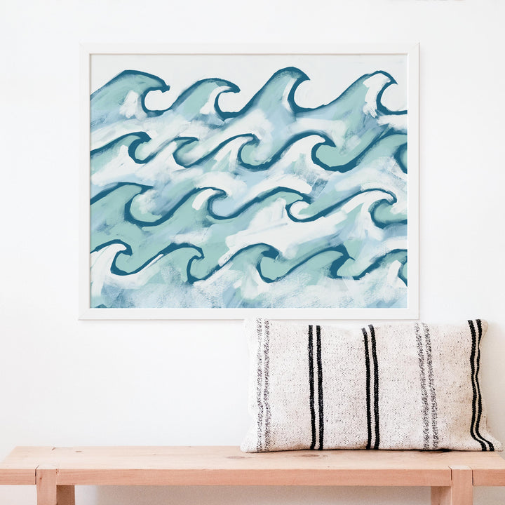 Roaring Seas - Art Print or Canvas - Jetty Home