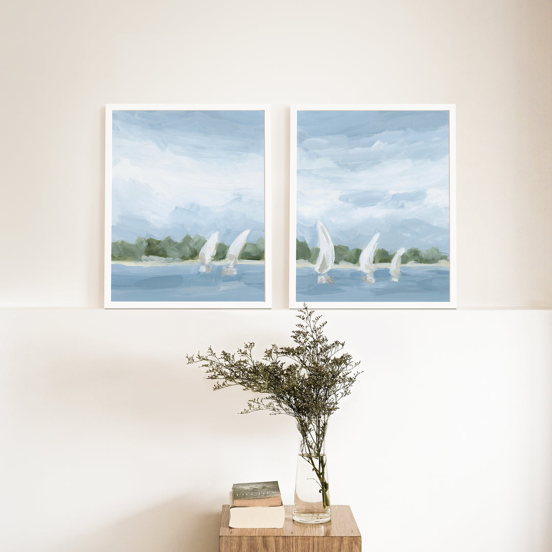 Sailboat Haven - Set of 2