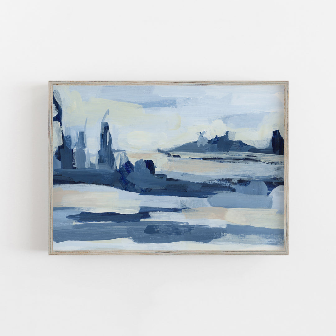 Eternal Blue - Art Print or Canvas - Jetty Home