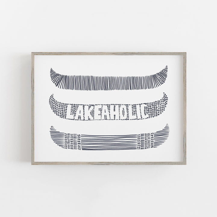 Lakeaholic in Circles - Art Print or Canvas - Jetty Home