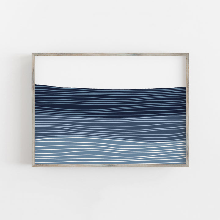 Smoothed Wakes, No. 2 - Art Print or Canvas - Jetty Home