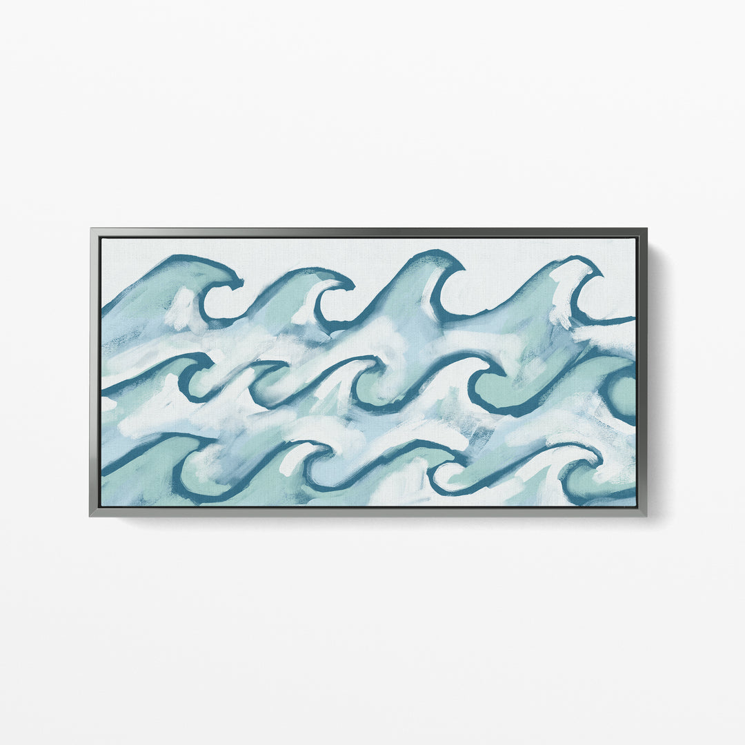 Roaring Seas Panoramic - Art Print or Canvas - Jetty Home