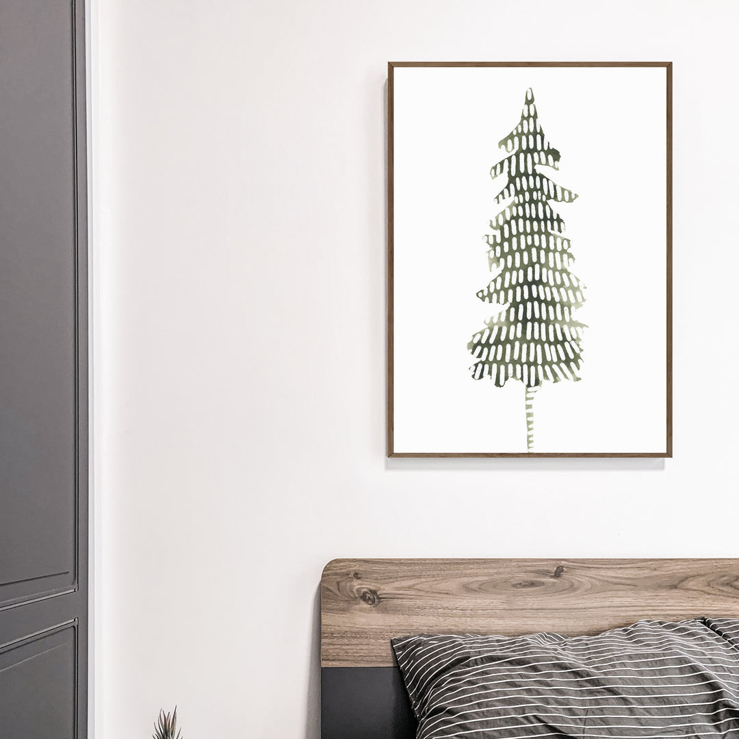 Modern Pine Tree, No. 2  - Art Print or Canvas - Jetty Home