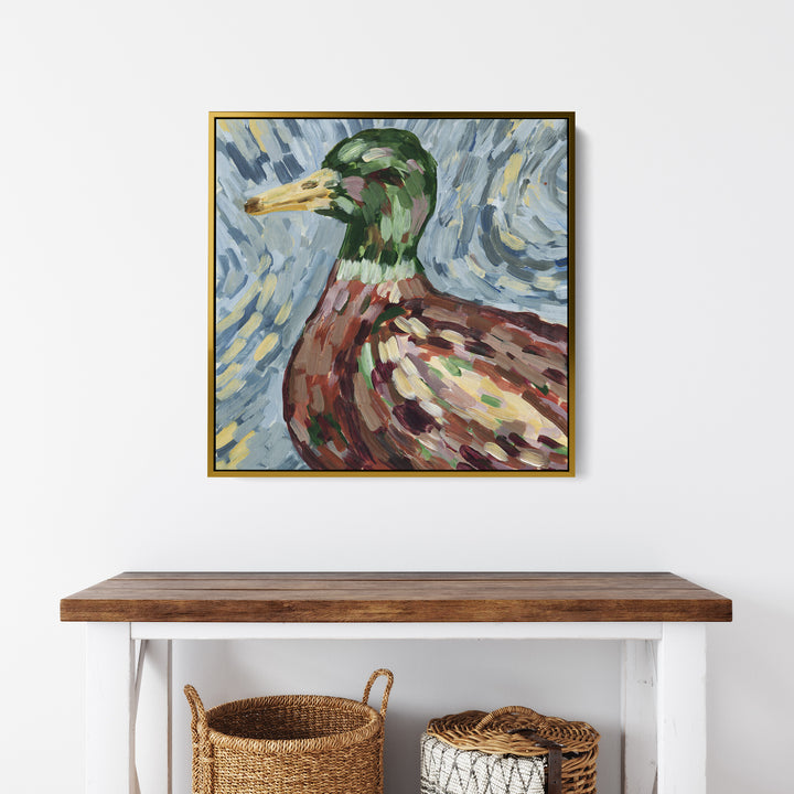 The Farmhouse Duck  - Art Print or Canvas