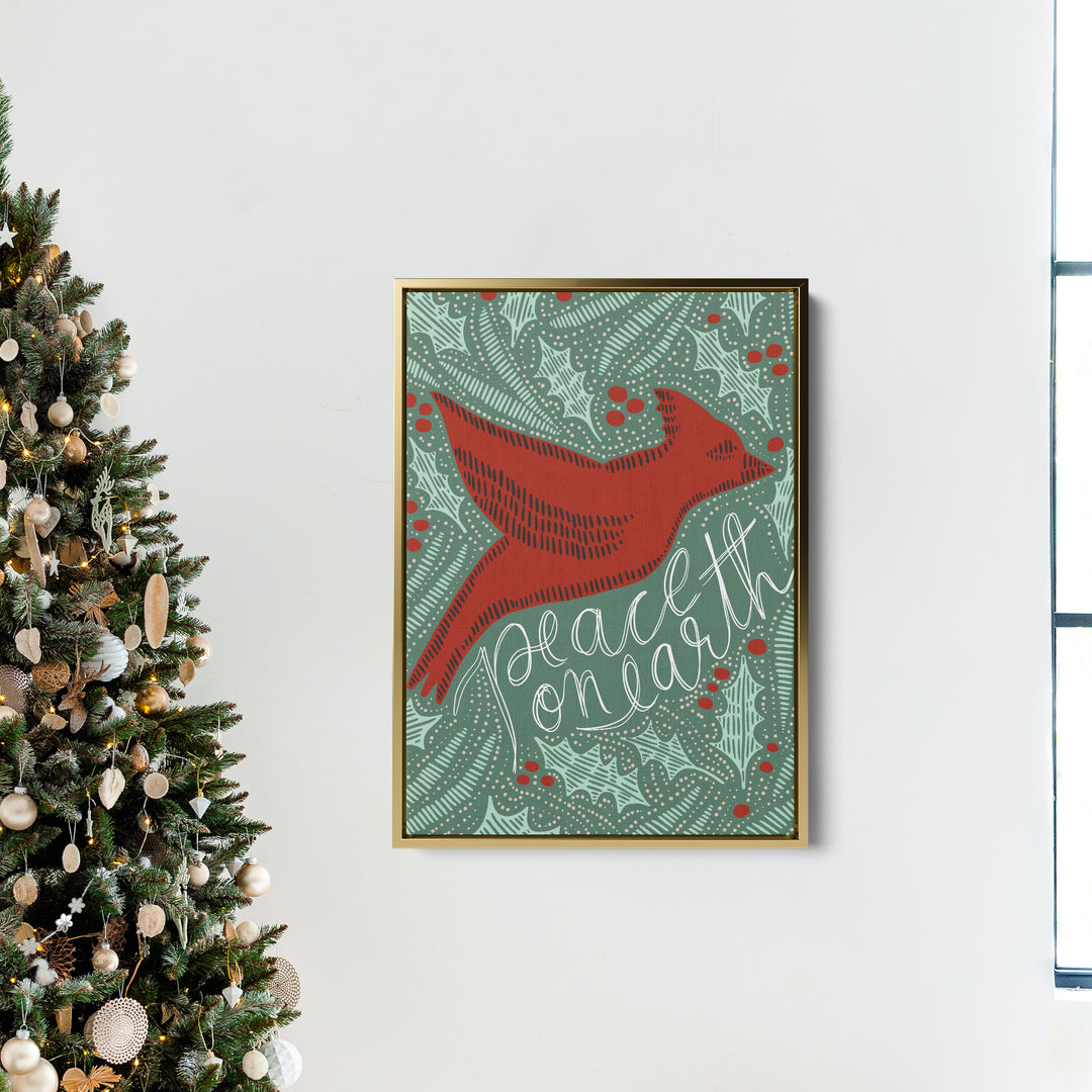 Nordic Peace on Earth Dove  - Art Print or Canvas - Jetty Home