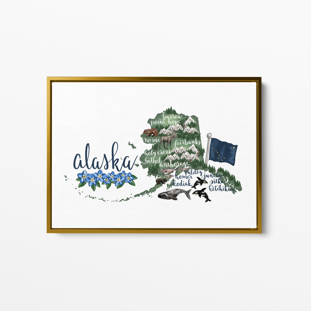 Alaska  - Art Print or Canvas - Jetty Home