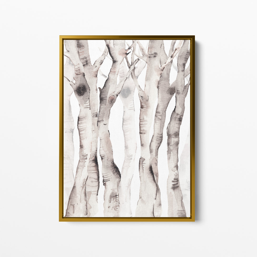Birch Tree Watercolor No. 1  - Art Print or Canvas - Jetty Home