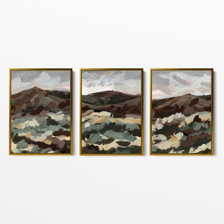 Wayward Trek Triptych - Set of 3