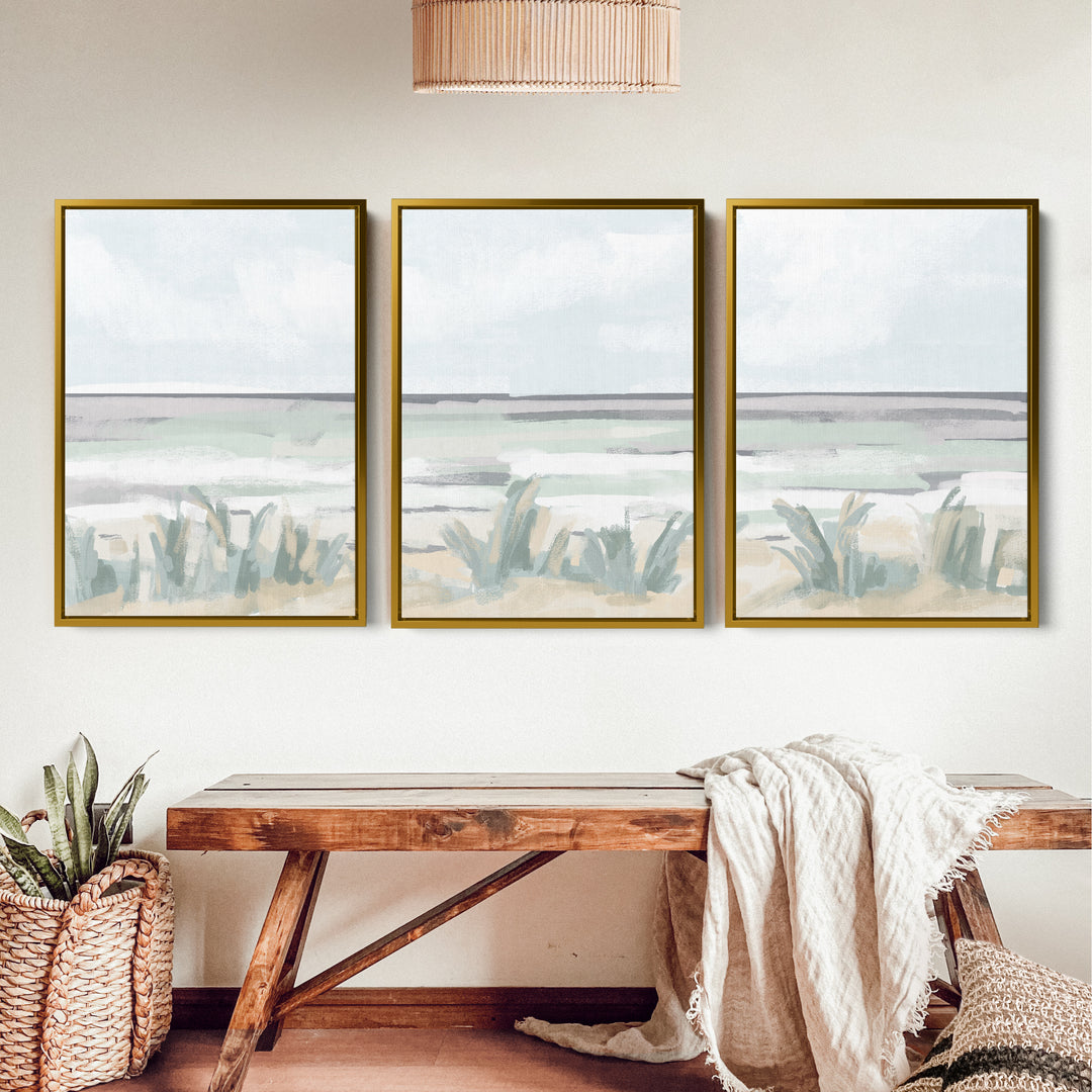 Tidal Haze Triptych - Set of 3