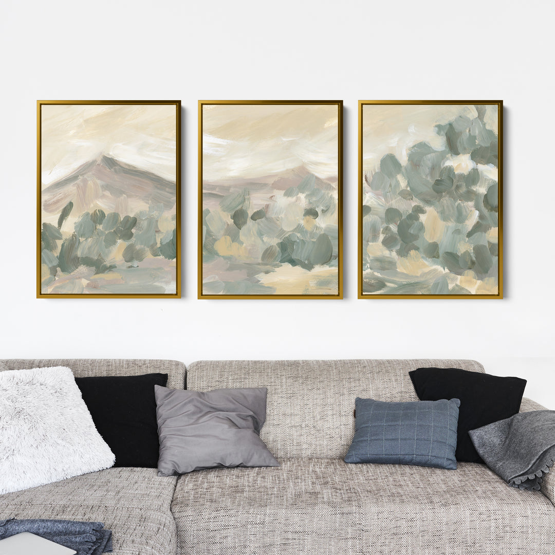 The Welsh Hills Triptych - Set of 3