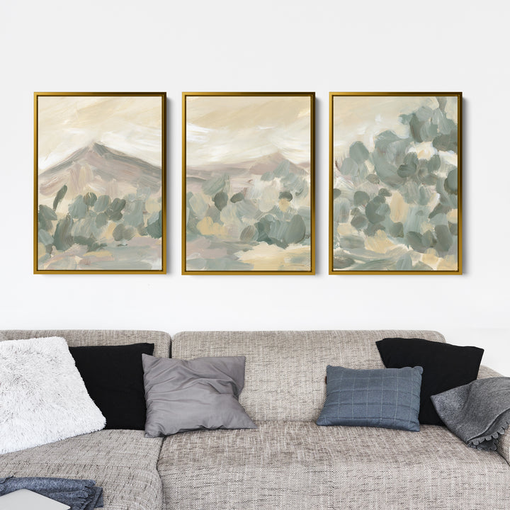 The Welsh Hills Triptych - Set of 3