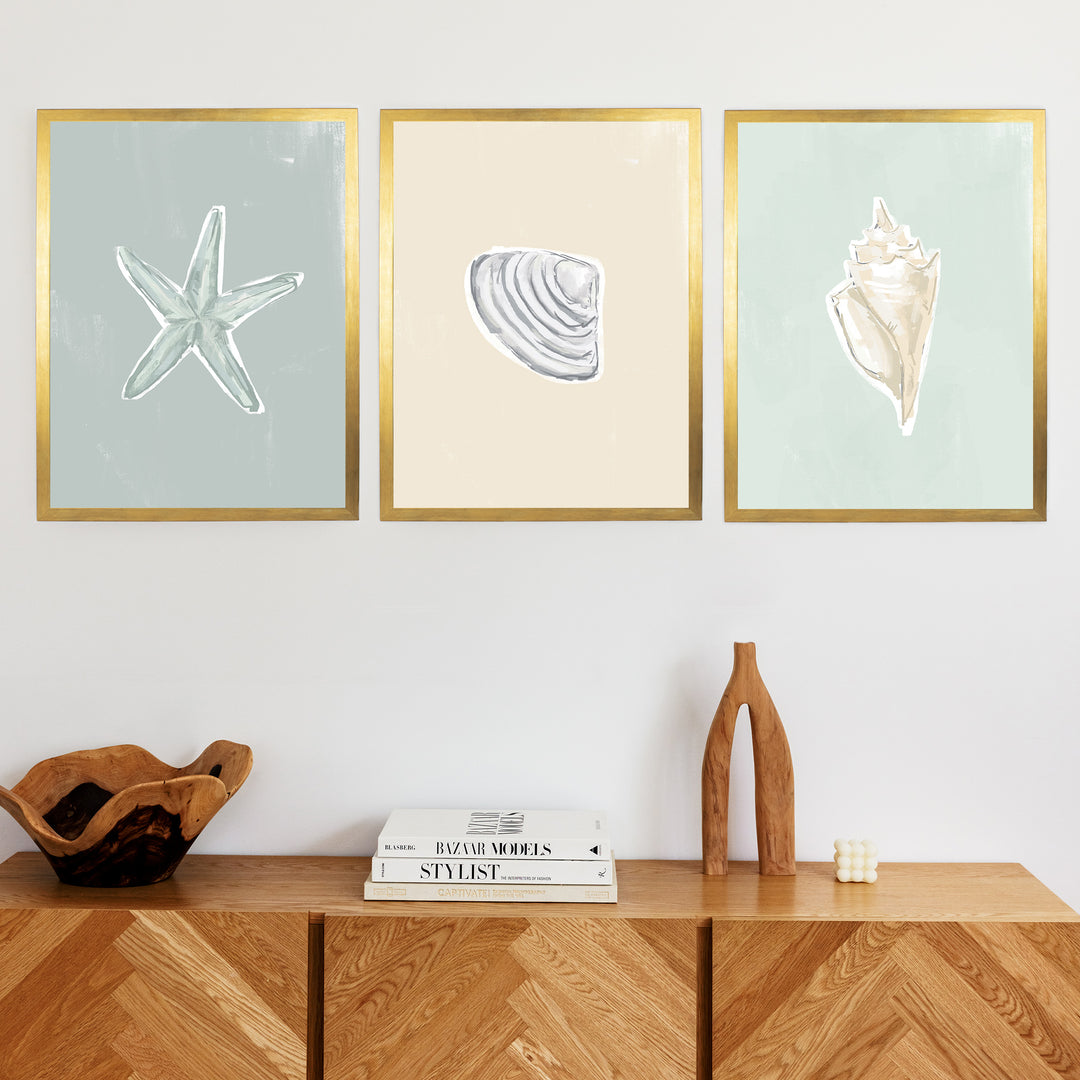 Washed Ashore Triptych - Set of 3