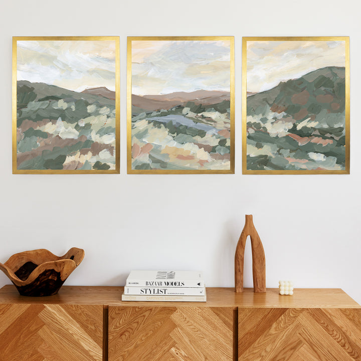 Open Country Triptych - Set of 3