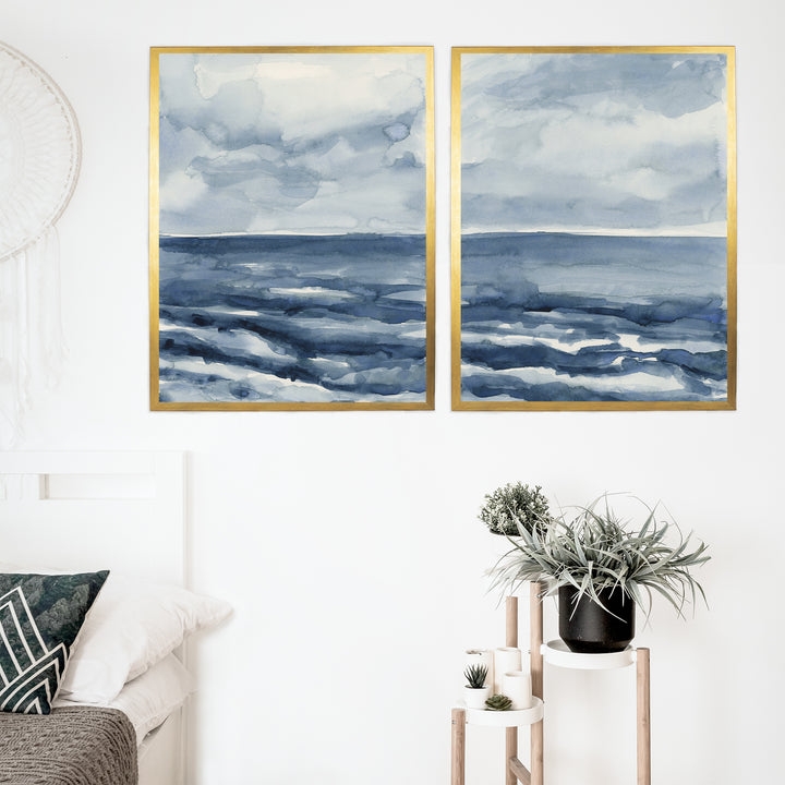 Water’s Edge Diptych - Set of 2