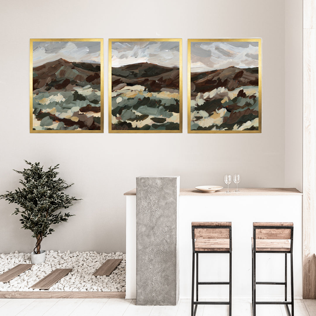 Wayward Trek Triptych - Set of 3