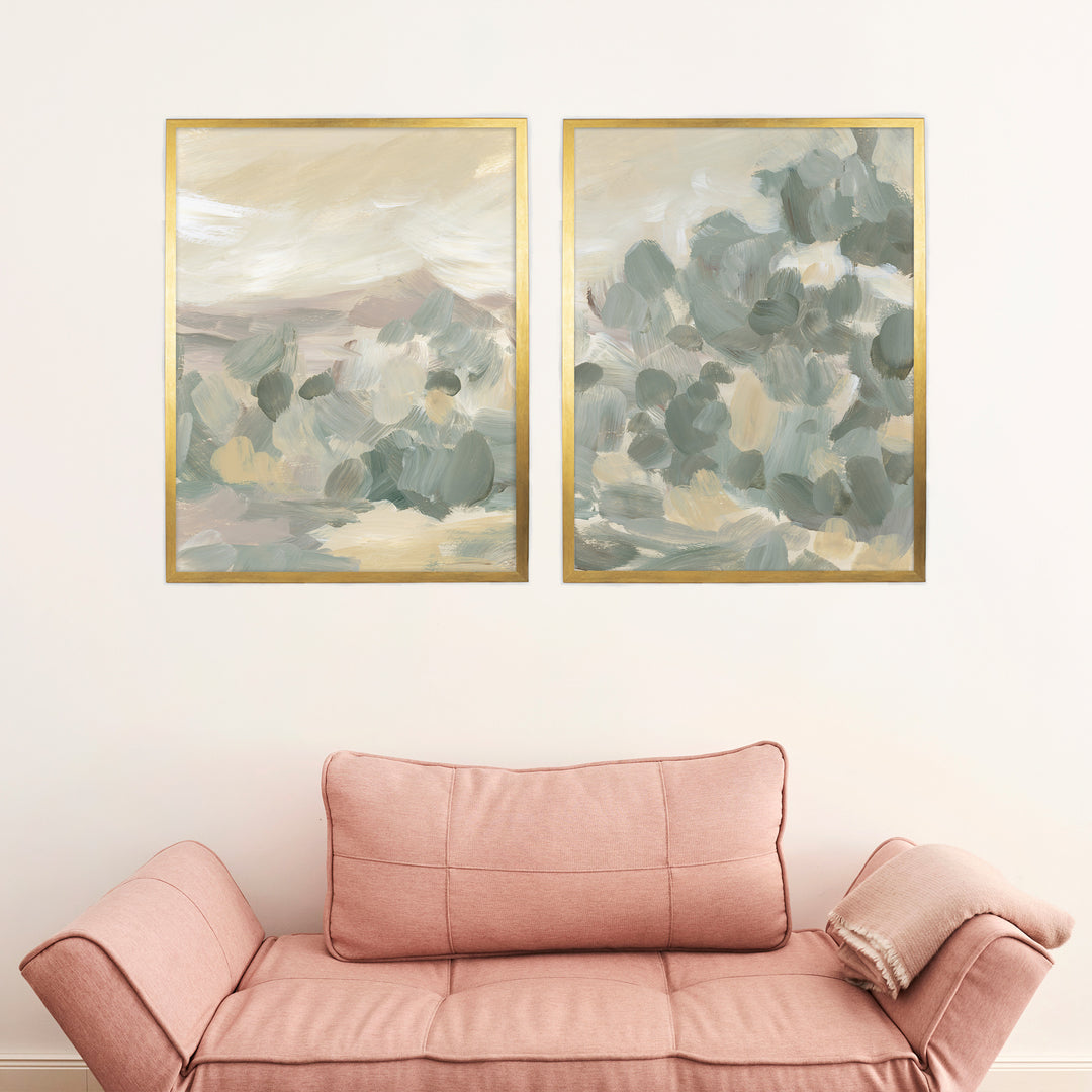 The Welsh Hills Diptych - Set of 2