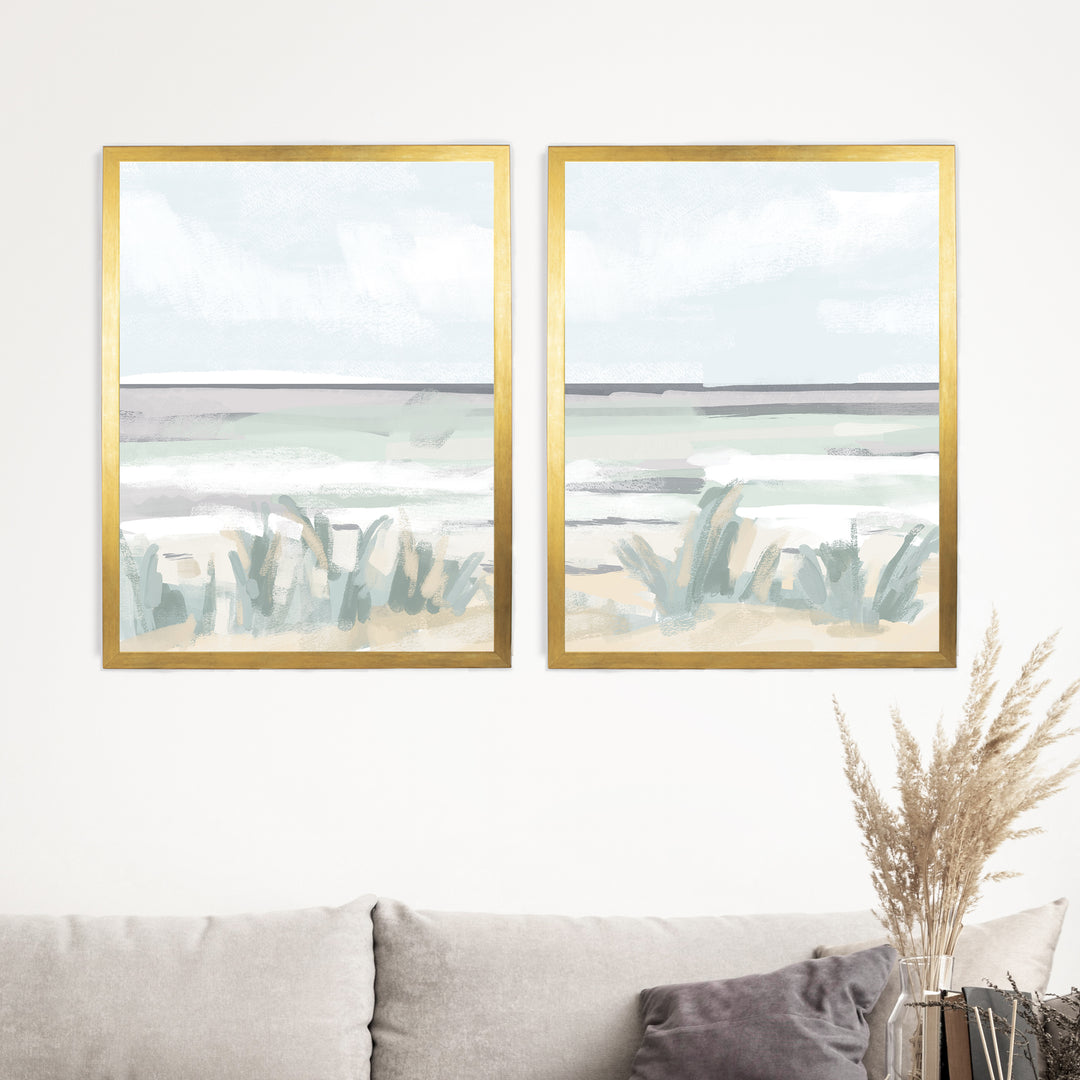 Tidal Haze Diptych - Set of 2