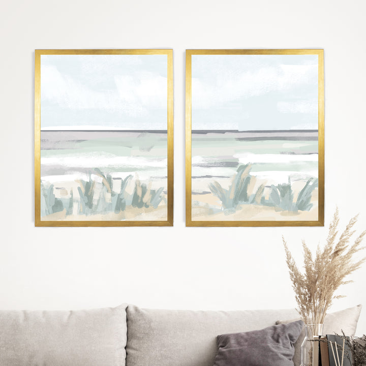 Tidal Haze Diptych - Set of 2