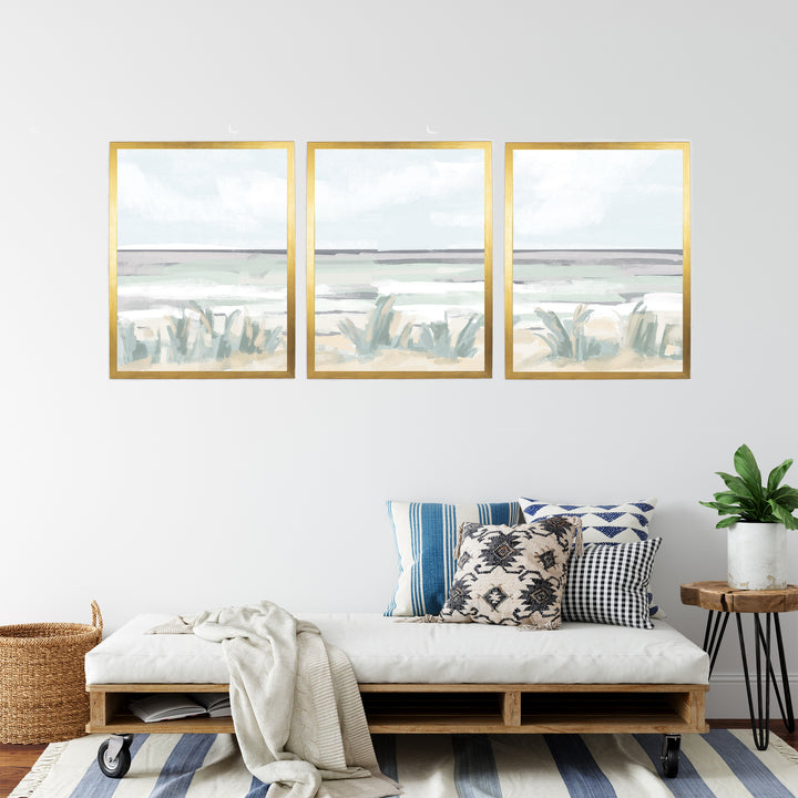 Tidal Haze Triptych - Set of 3