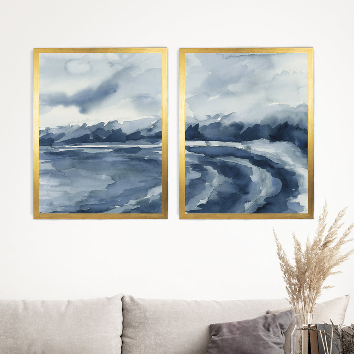 The Quiet Cove Diptych - Set of 2