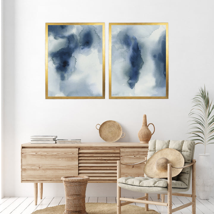 Sea Smoke Diptych - Set of 2