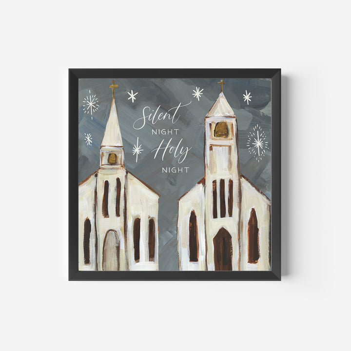 Silent Night Holy Night  - Art Print or Canvas - Jetty Home