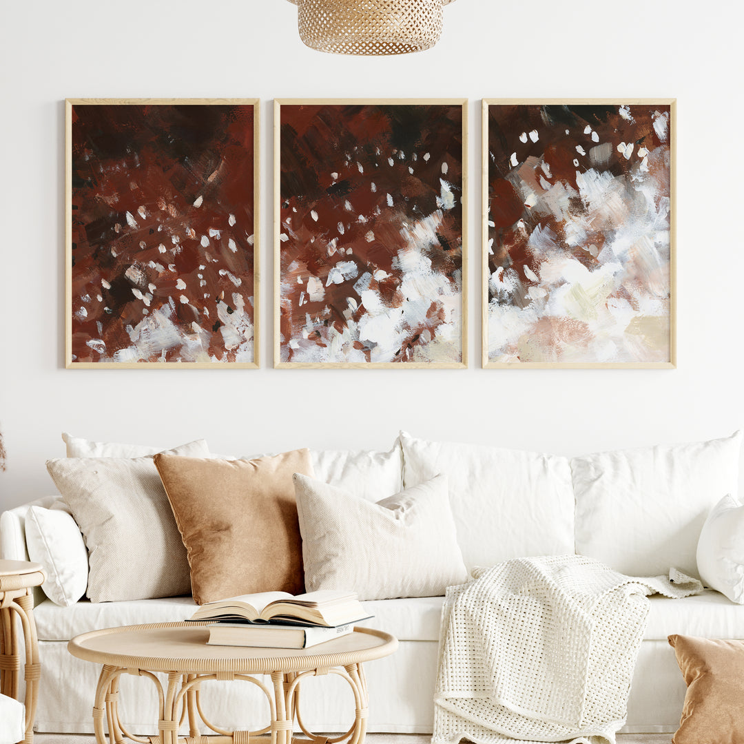 The Chestnut Horse Triptych - Set of 3 - Jetty Home