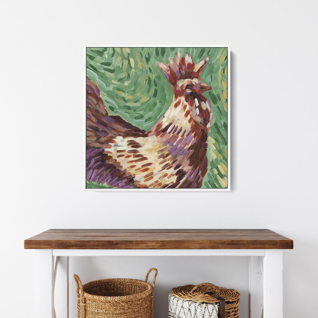 The Farmhouse Rooster  - Art Print or Canvas - Jetty Home
