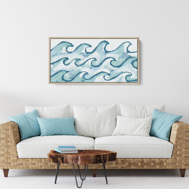 Roaring Seas Panoramic - Art Print or Canvas - Jetty Home