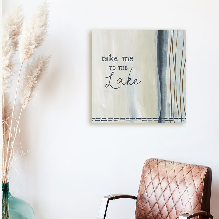 Take Me to the Lake  - Art Print or Canvas - Jetty Home