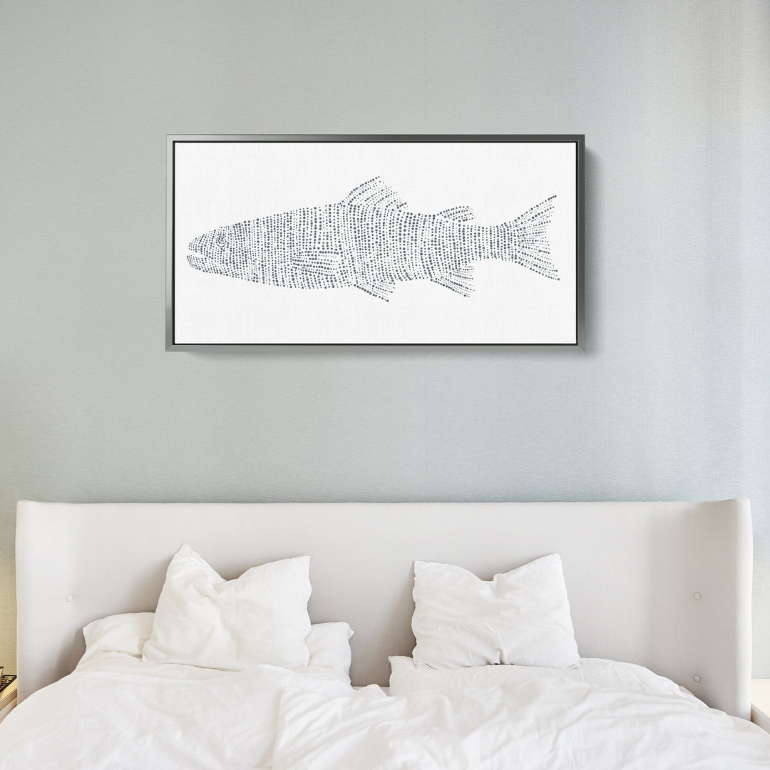 Trout Lake Fish Panoramic - Art Print or Canvas - Jetty Home