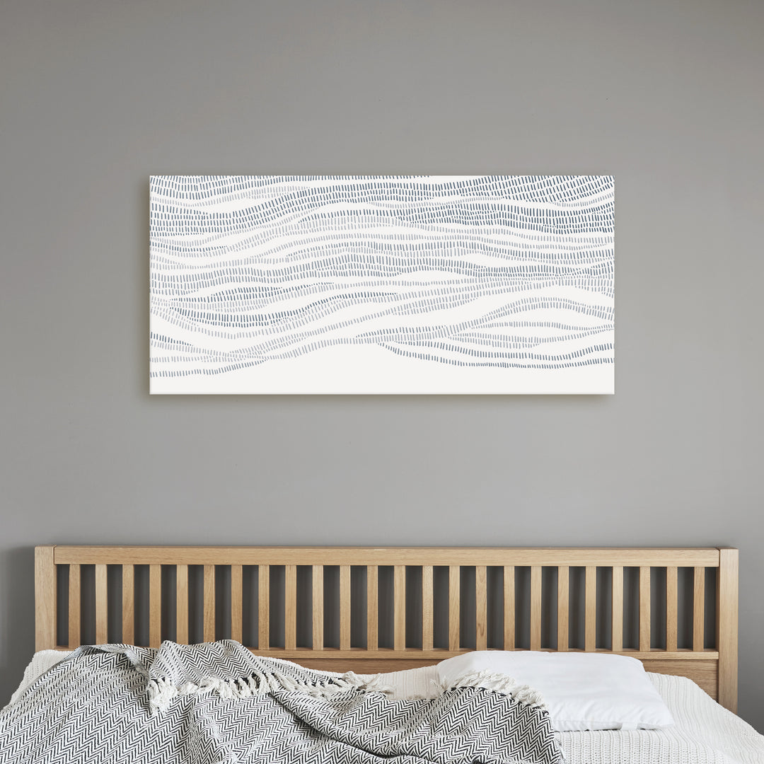 The Abstract Waves Panoramic - Art Print or Canvas - Jetty Home
