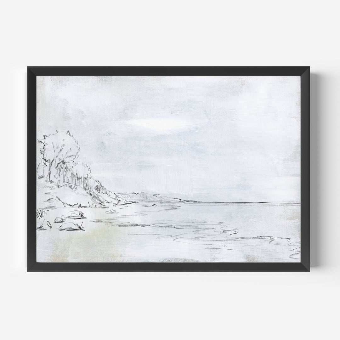 Waterfront Coastline Sketch