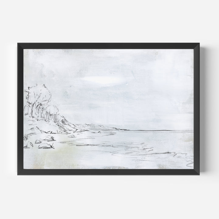 Waterfront Coastline Sketch