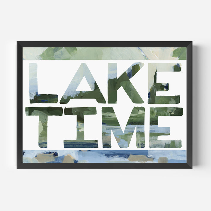 Lake Time Sign