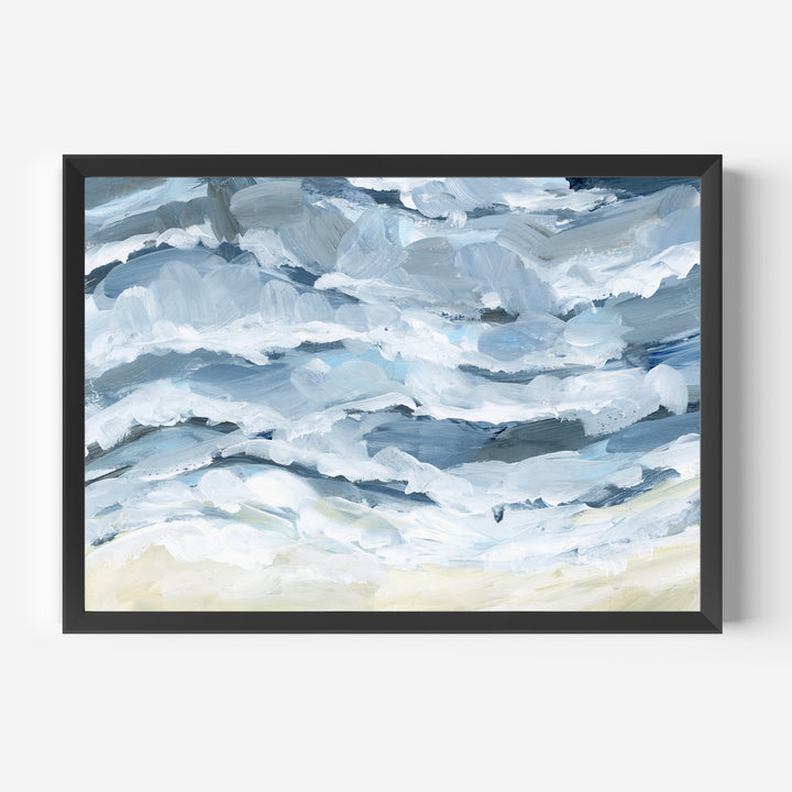 Waves and the Shoreline, No. 1