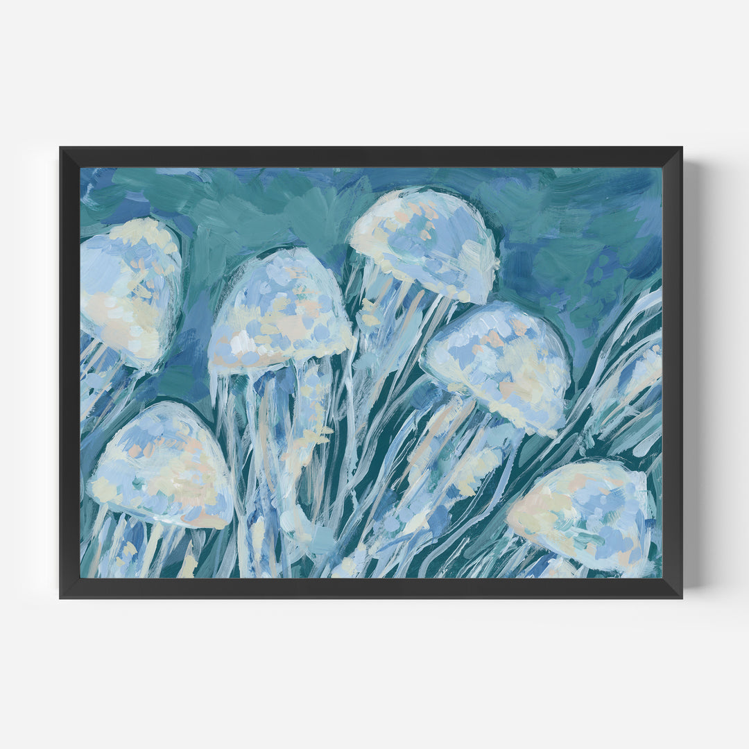 Jellyfish Delight - Art Print or Canvas - Jetty Home