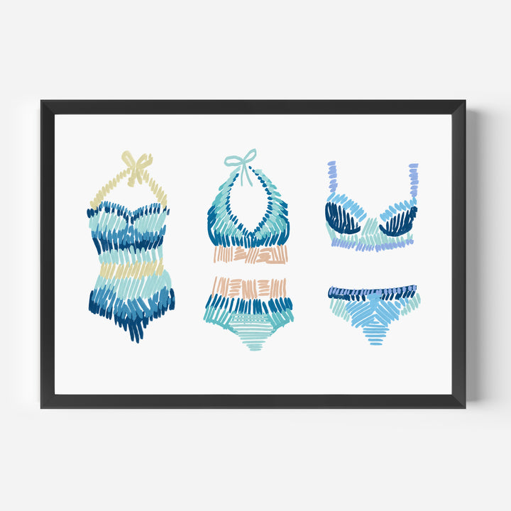 Bathing Suit Studies, No. 1