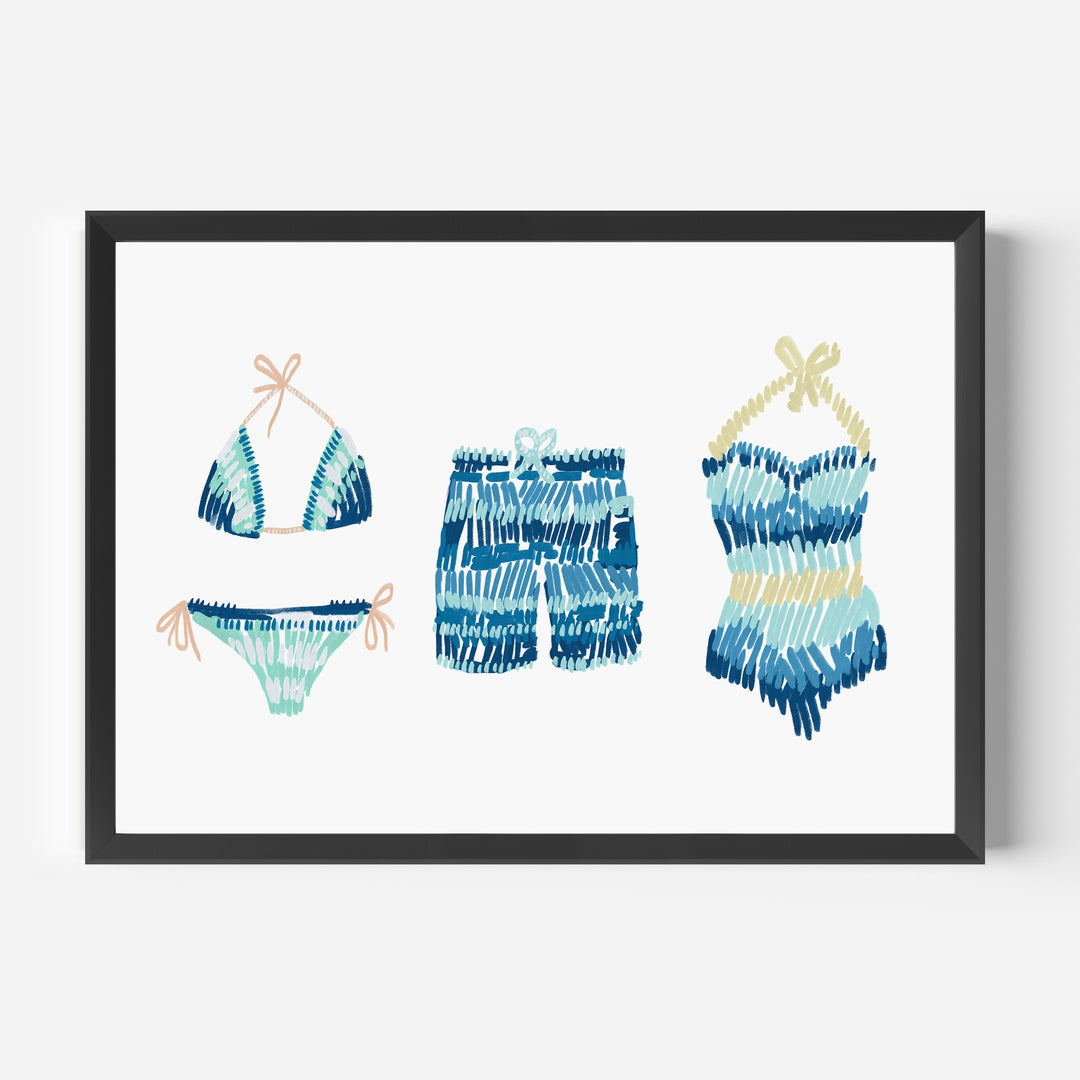 Bathing Suit Studies, No. 2