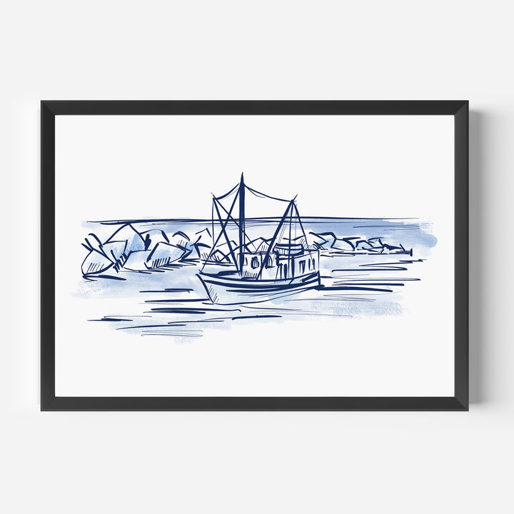 Into the Harbor - Jetty Home