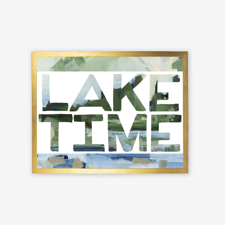 Lake Time Sign