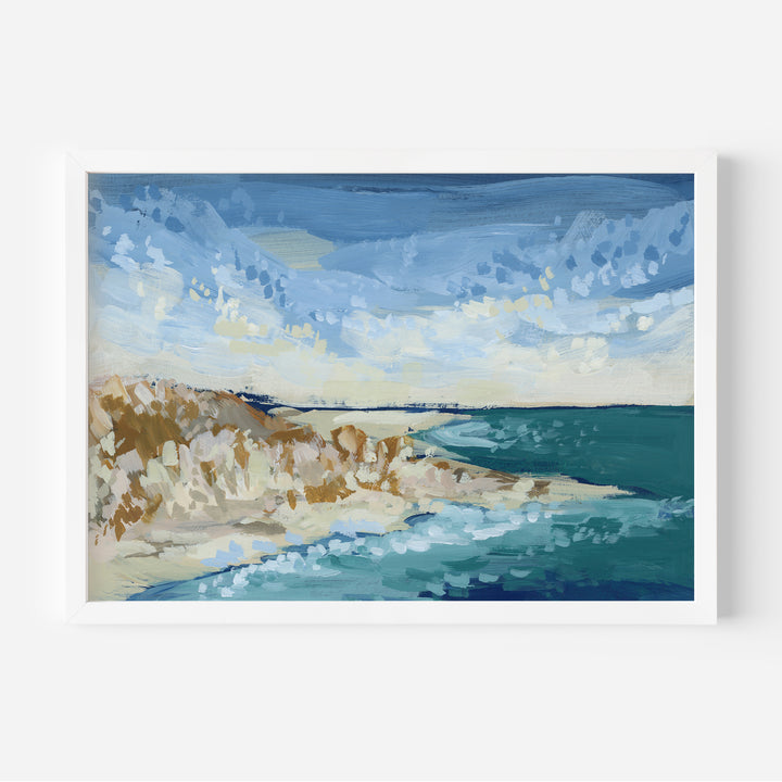 The Coastal Vista  - Art Print or Canvas - Jetty Home